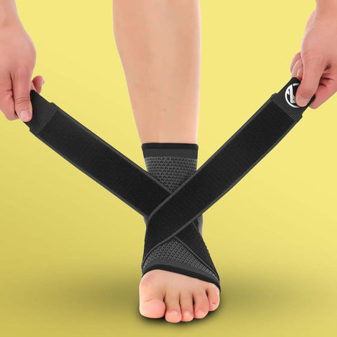 Foot Sleeve with Support Straps